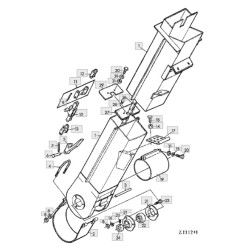 Grandinės sujungimas OL JOHN DEERE AL15482