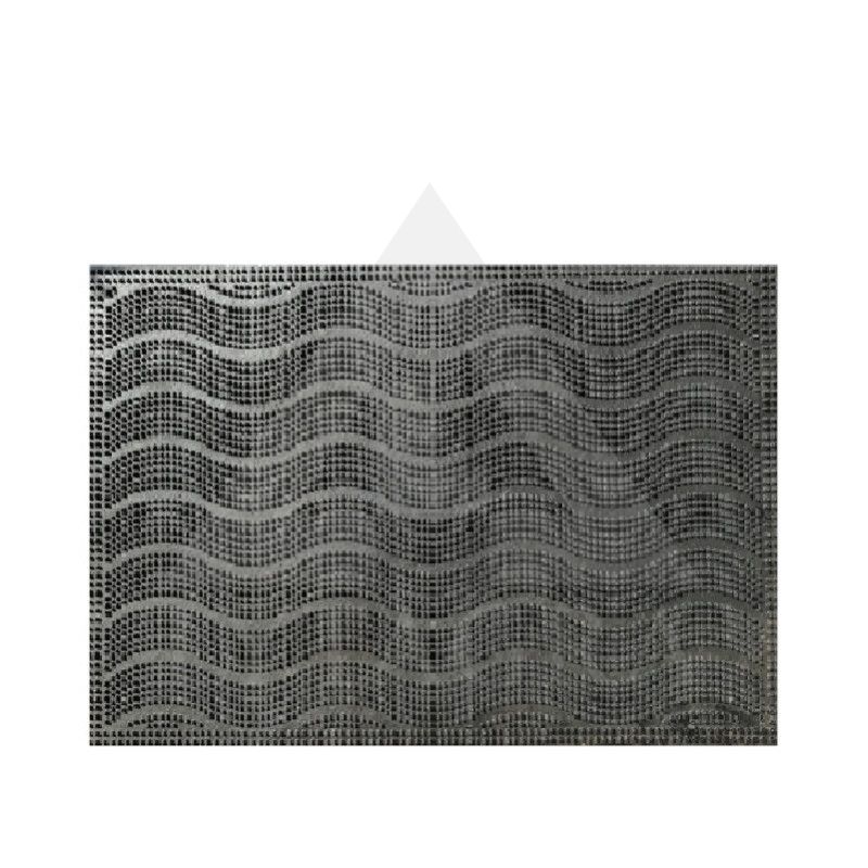 DURŲ KILIMĖLIS GUMINIS BANGUOTAS EKOPOL 750x450x8