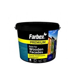 10123 DAŽAI MEDINIAMS FASAD. FARBEX ŽALIA 6 KG.