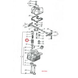Didelė spyruoklė D37E-1007045A