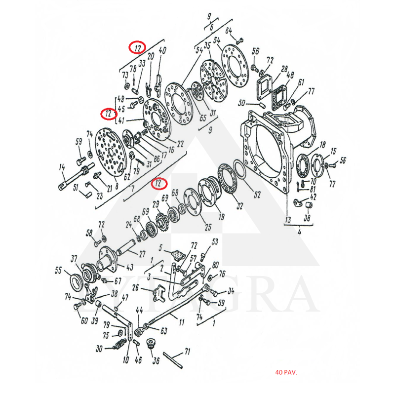 Disktatorius T-25 25.21.031