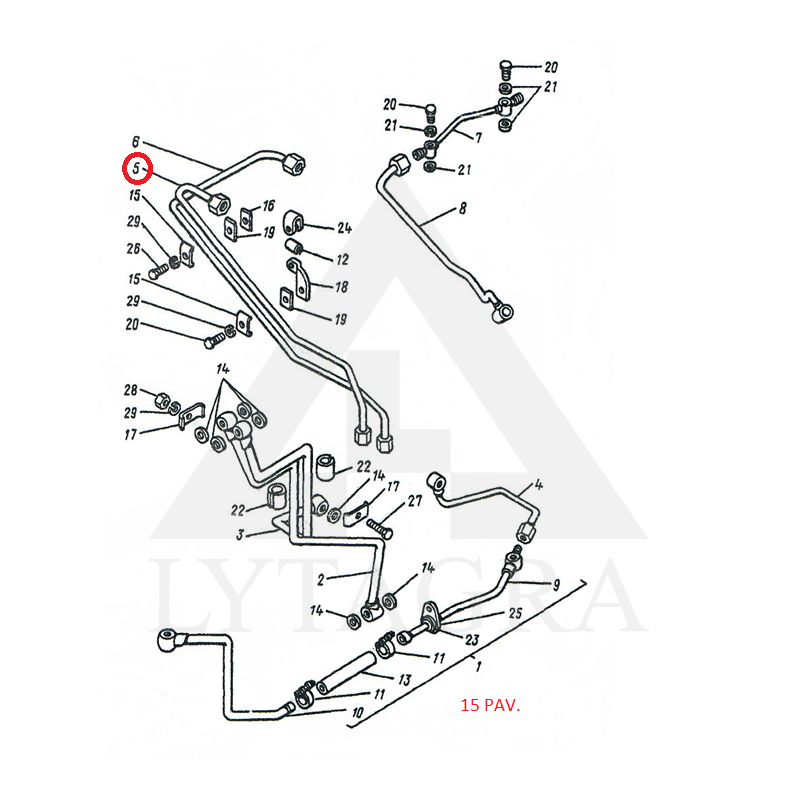 Kuro vamzdelisD37M-1104200-11 Kuro vamzdelisD37M-1104200-11