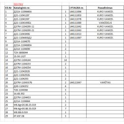 Kuro vamzdelisD37M-1104200-11 Kuro vamzdelisD37M-1104200-11