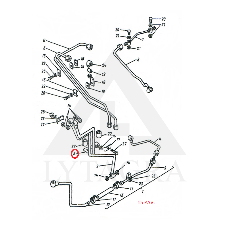 Kuro vamzdelis D21-1104150B