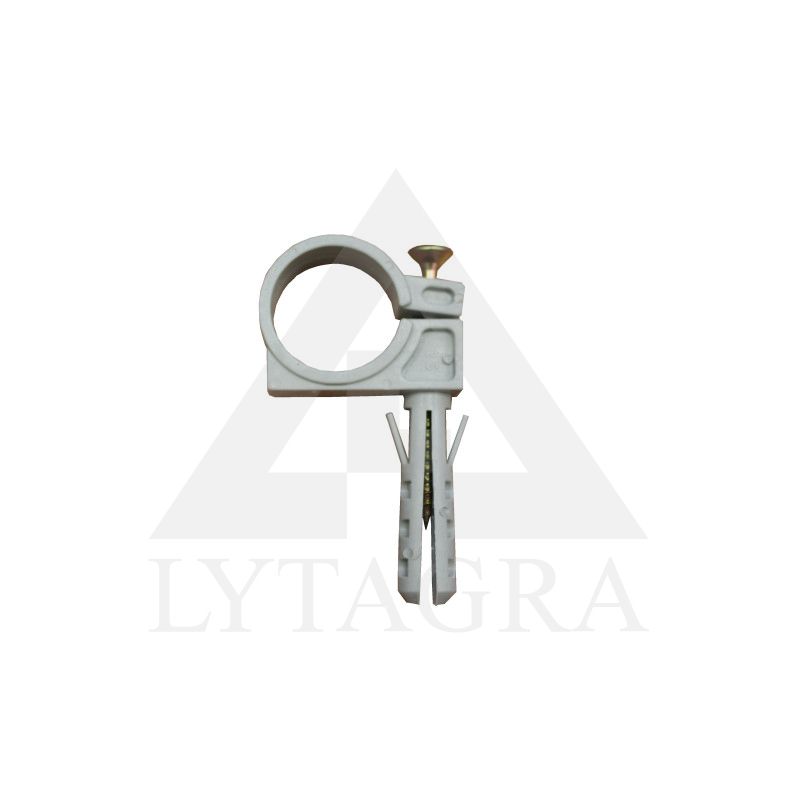 Laikiklis P"" formos plast.25"