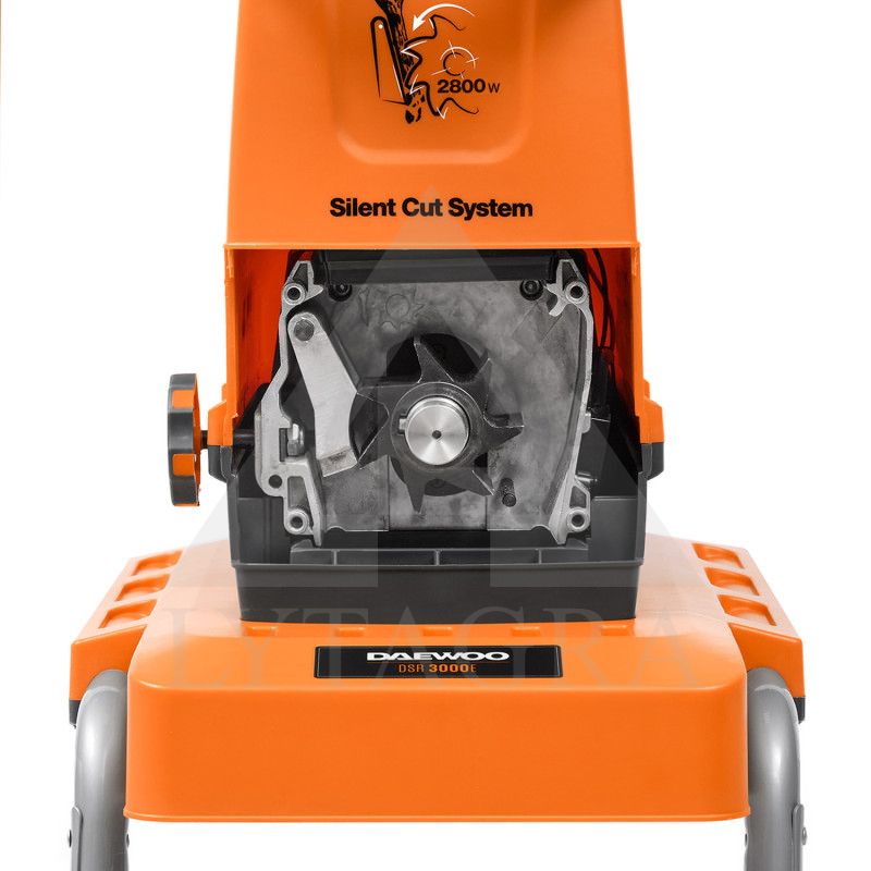 DSR 3000E El. šakų smulkintuvas 2700W 44mm /DAEWOO DSR 3000E El. šakų smulkintuvas 2700W 44mm /DAEWOO