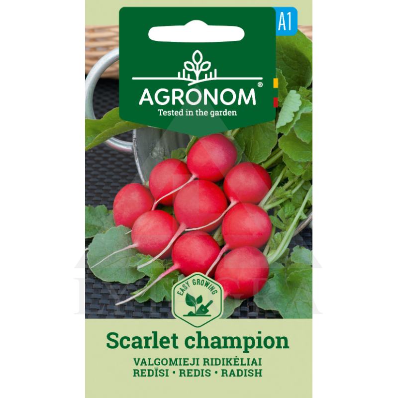AGR RIDIKĖLIAI VALGOMIEJI SCARLET CHAMPI 4G