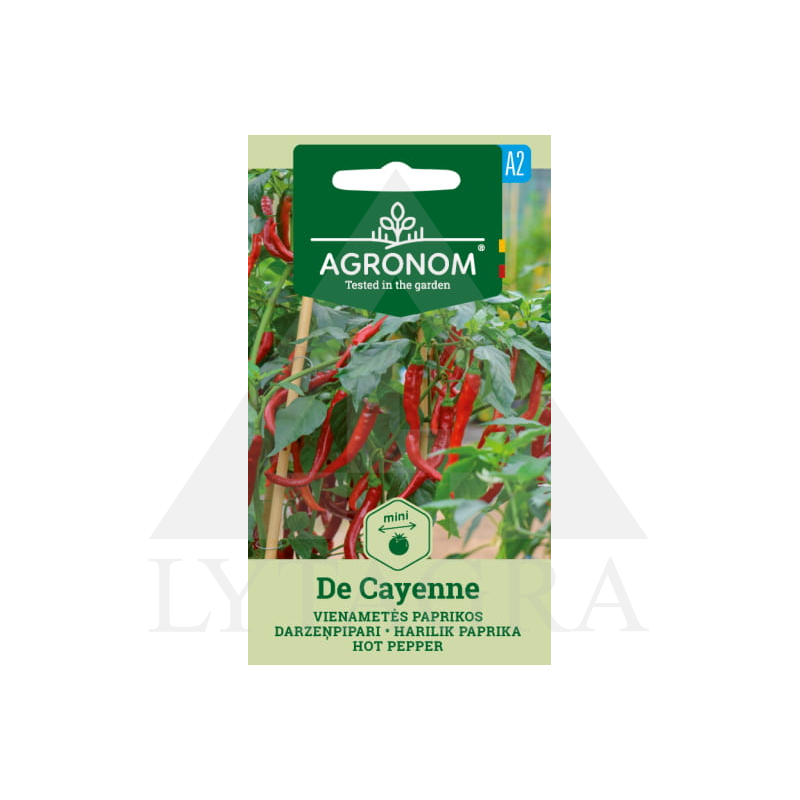 AGR PAPRIKOS VIENAMETĖS DE CAYENNE 0,2G