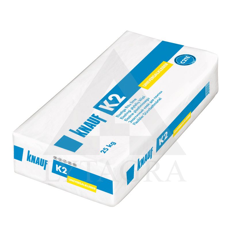 KNAUF K-2 25KG ELASTINIAI PLYTELIŲ KLIJAI