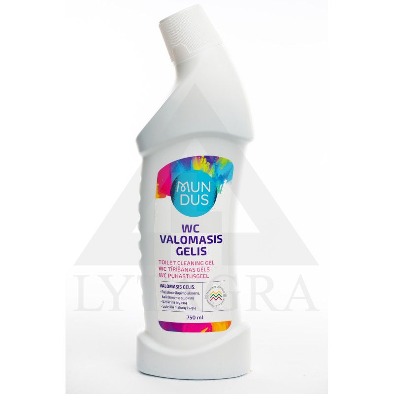 Wc valomasis gelis "Mundus" 750ml.