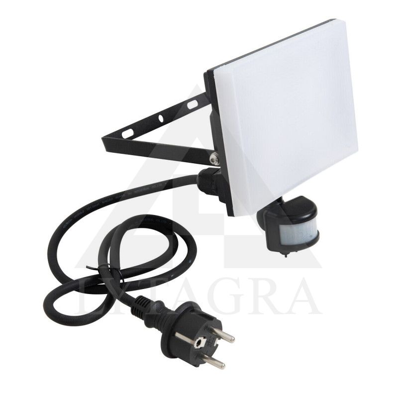 ŠVIESTUVAS AIRFLOOD PIR IP44 30W/840 2400LM BK A-PZ-AIR30840P SU JUDESIU
