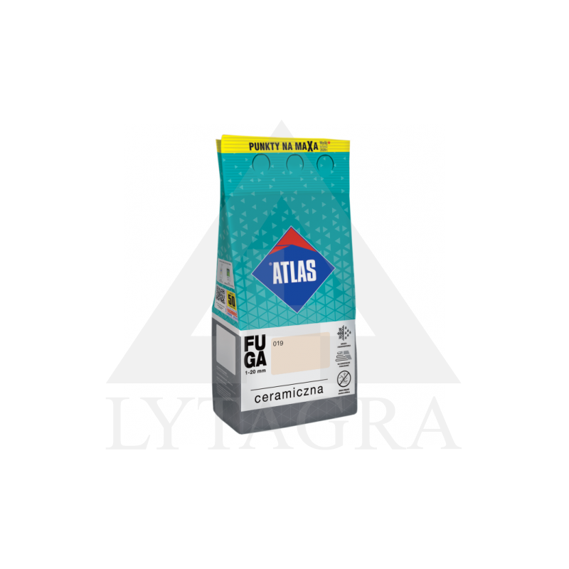 ATLAS KERAMINIS 019 2 KG ŠV.SMĖLINIS GLAISTAS