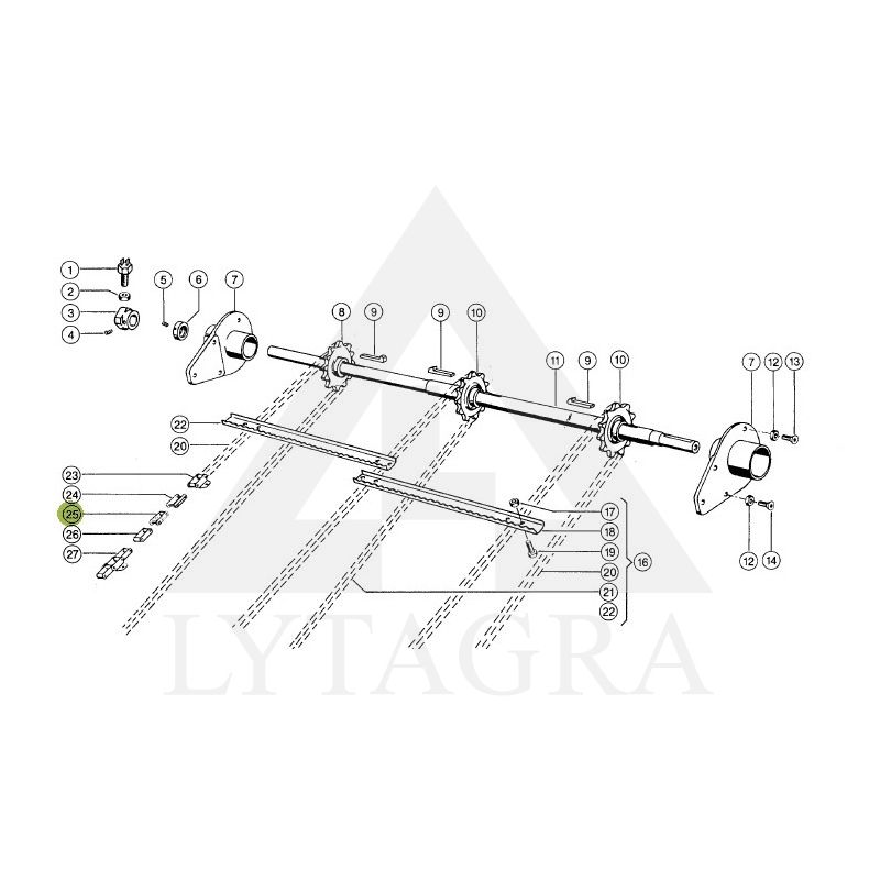 GRANDINĖS SUJUNGIMAS CLAAS 002860
