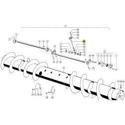 Metalinis flanšas CLAAS 636343