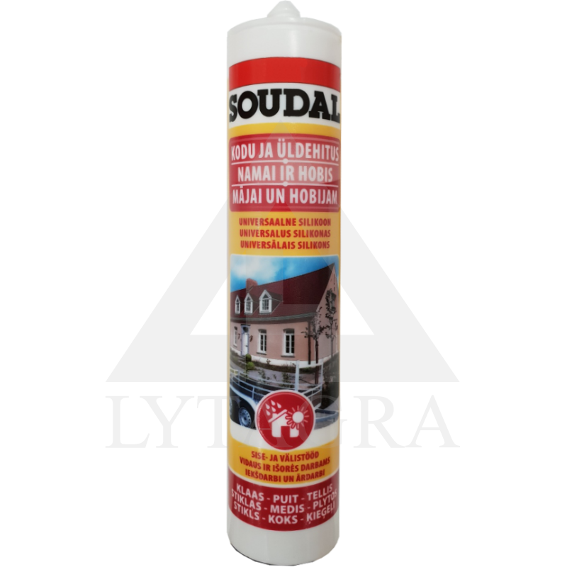 117332 SILICONE U SKAIDRUS 300ML-UNIV.SILIKONAS