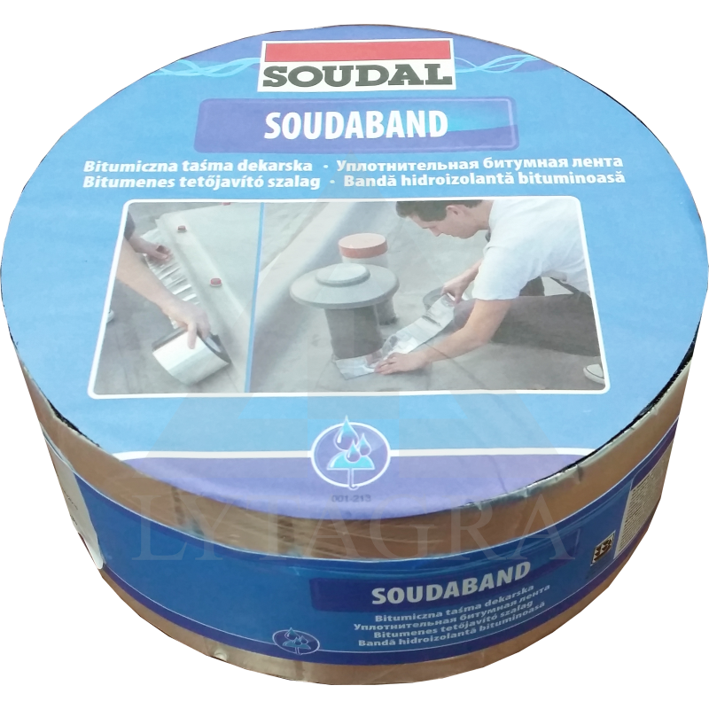 100011 SOUDABAND 15CM-TERRACOT.RAUDONA JUOSTA