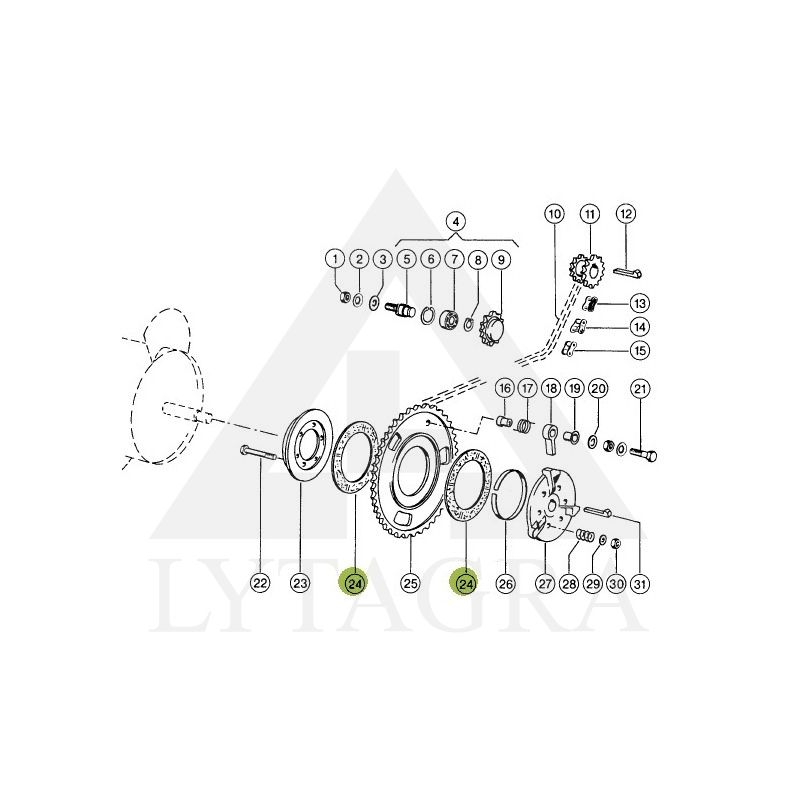 Diskas CLAAS 648507