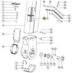 Grandinė elevatoriaus CLAAS 654318