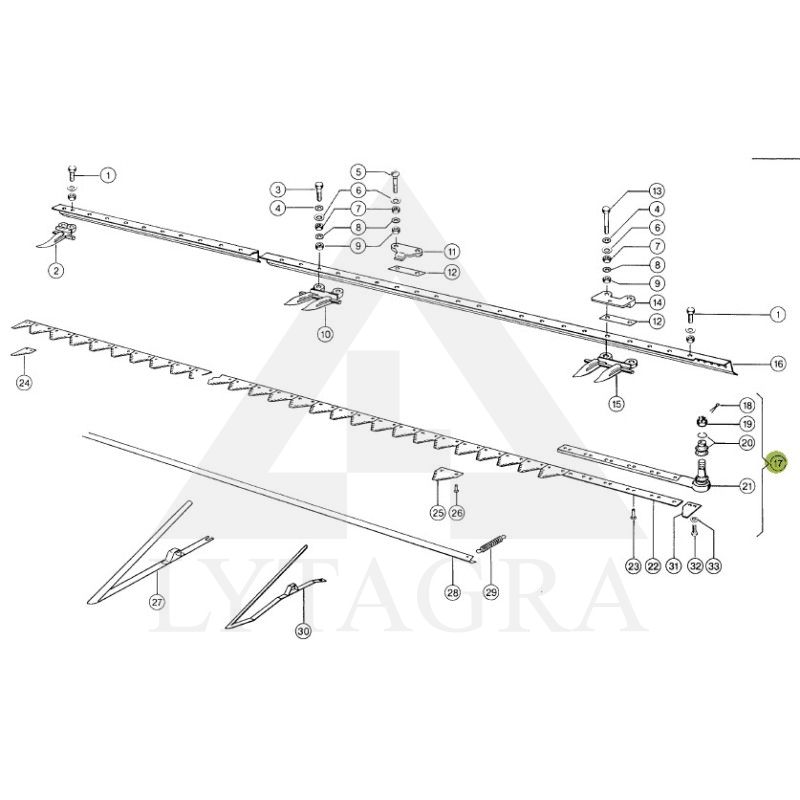 Dalgis CLAAS 7.5m  670248