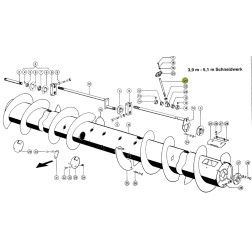 Sraigės piršto laikiklis CLAAS 645830