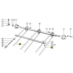 Grandinė nuožulnios kameros CLAAS 676597