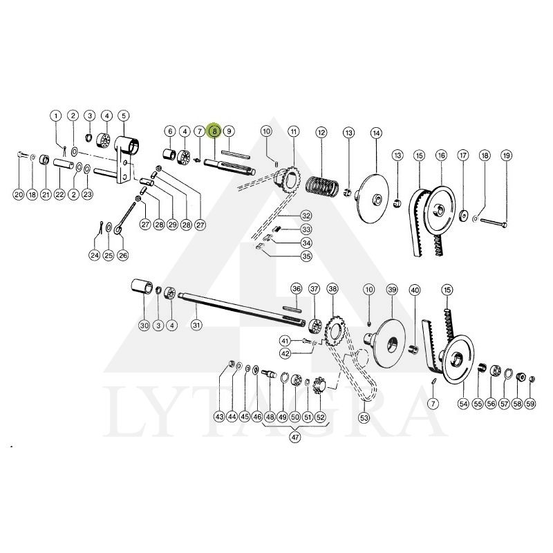 Pusdiskis CLAAS 670288