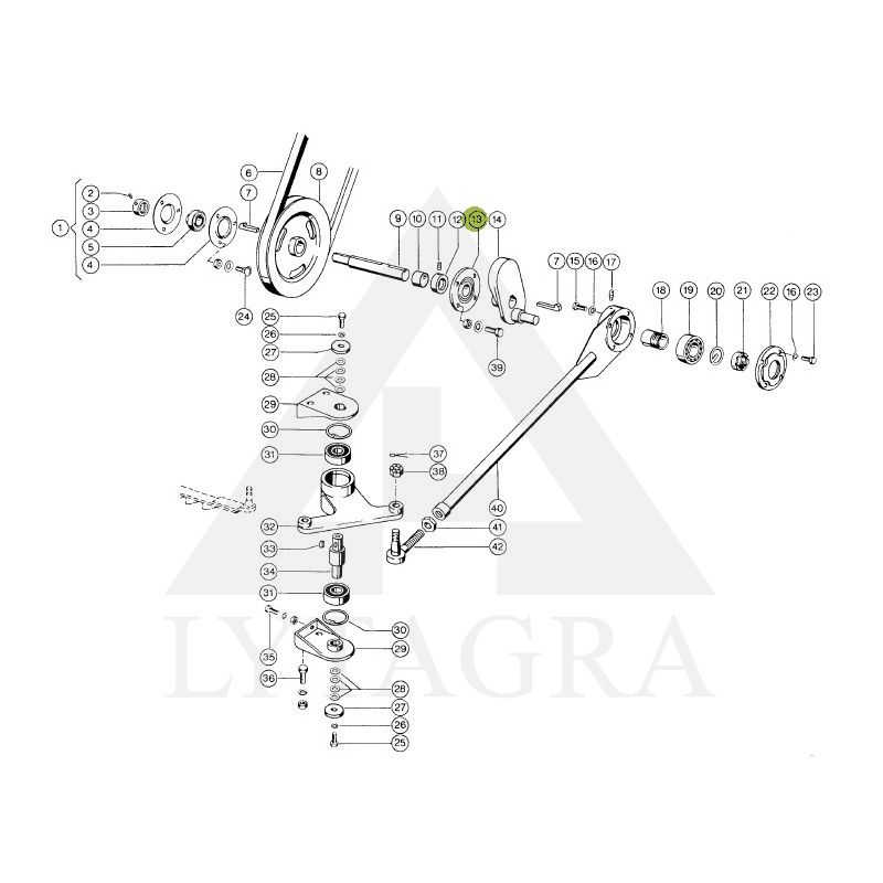 Skriemulys D268 / 35mm CLAAS 676284
