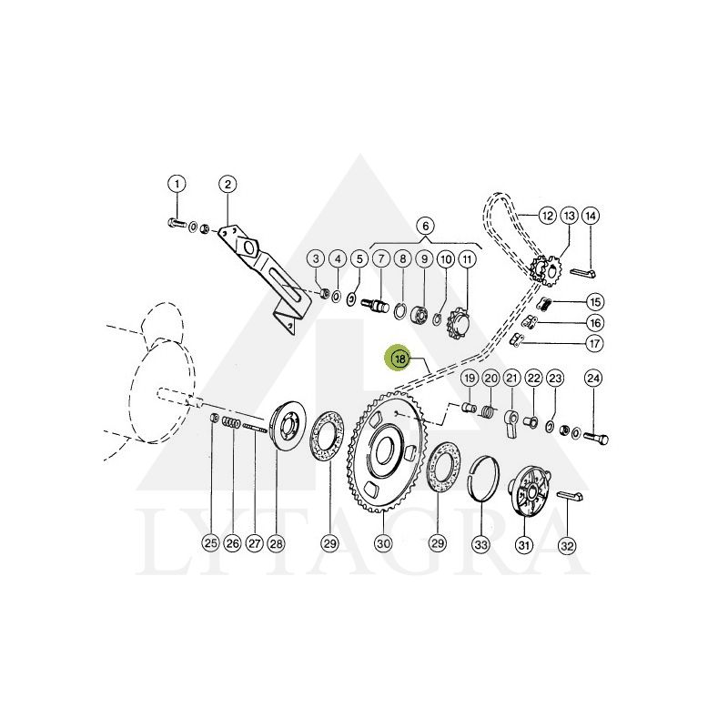 Diskas D-80mm CLAAS 629339