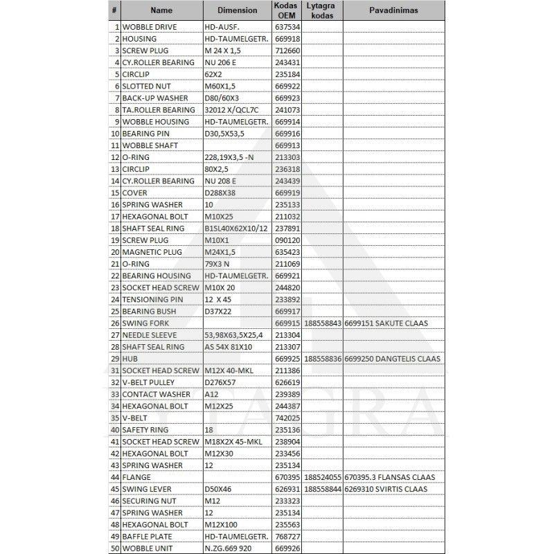 670395.3 FLANSAS CLAAS