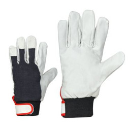 Pirštinės ožkos odos kombinuotos su pašiltinimu 11 dydis (FLEXY)