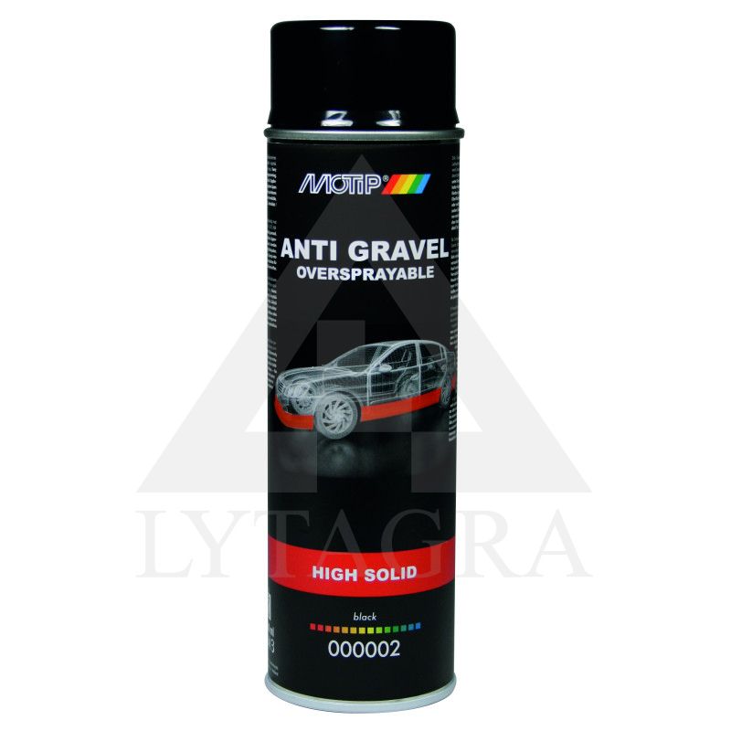 MOTIP Danga automobilių slenksčiams, SOLID juoda 500ml