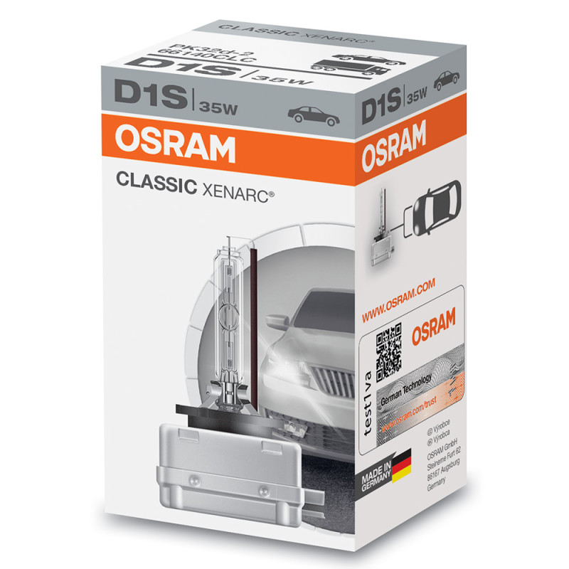 OSRAM Automobilinė lemputė XENON 35W PK32D-2 D1S 1vnt