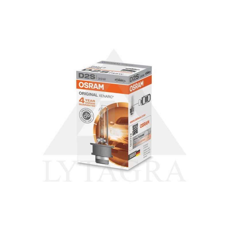 OSRAM Automobilinė lemputė XENON 35W P32D-2 D2S 1vnt