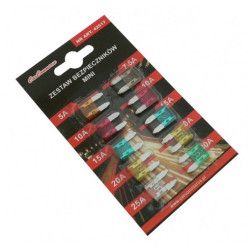 CARCOMMERCE Mini saugiklių komplektas