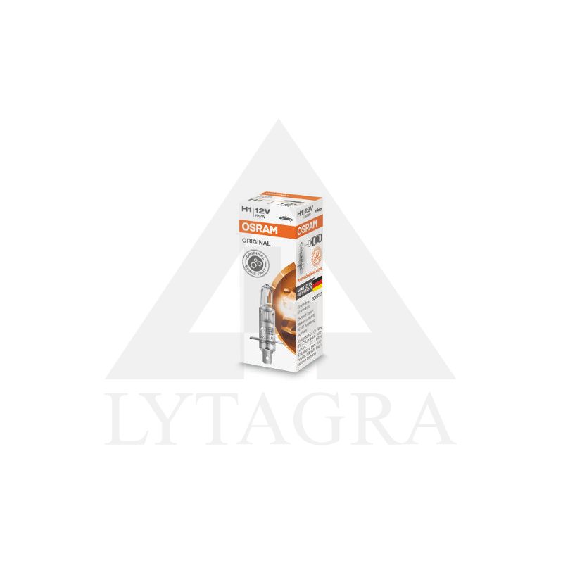 OSRAM Automobilinė lemputė H1 55W 12V P14.5S 1vnt