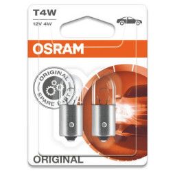 OSRAM Automobilinės lemputės 4W 12V BA9S 2vnt
