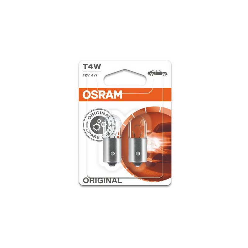 OSRAM Automobilinės lemputės 4W 12V BA9S 2vnt