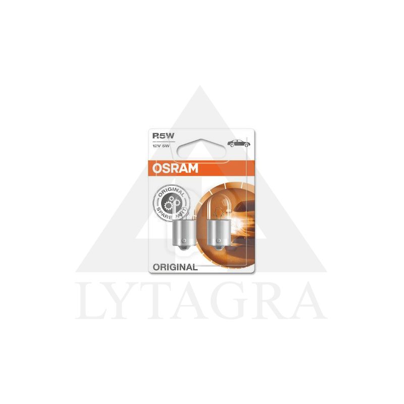 OSRAM Automobilinės lemputės 5W 12V BA15S  2vnt