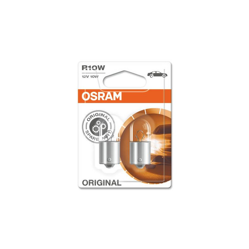 OSRAM Automobilinės lemputės 10W 12V BA15S 2vnt