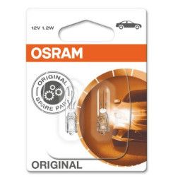 OSRAM Automobilinės lemputės 1.2W 12V W2x4.6D 2vnt
