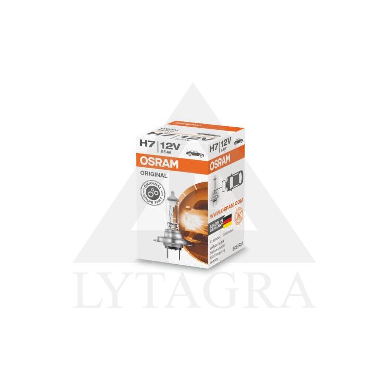 OSRAM Automobilinė lemputė H7 55W 12V PX26D 1vnt