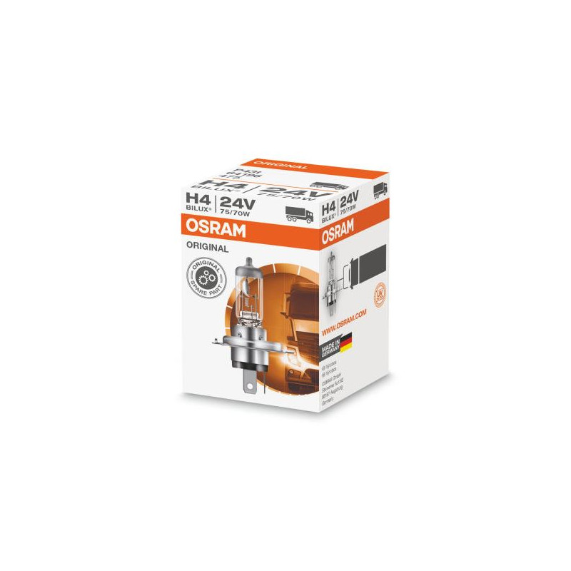 OSRAM Automobilinė lemputė H4 75/70W 24V 1vnt