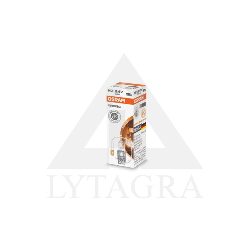 OSRAM Automobilinė lemputė H3 70W 24V 1vnt