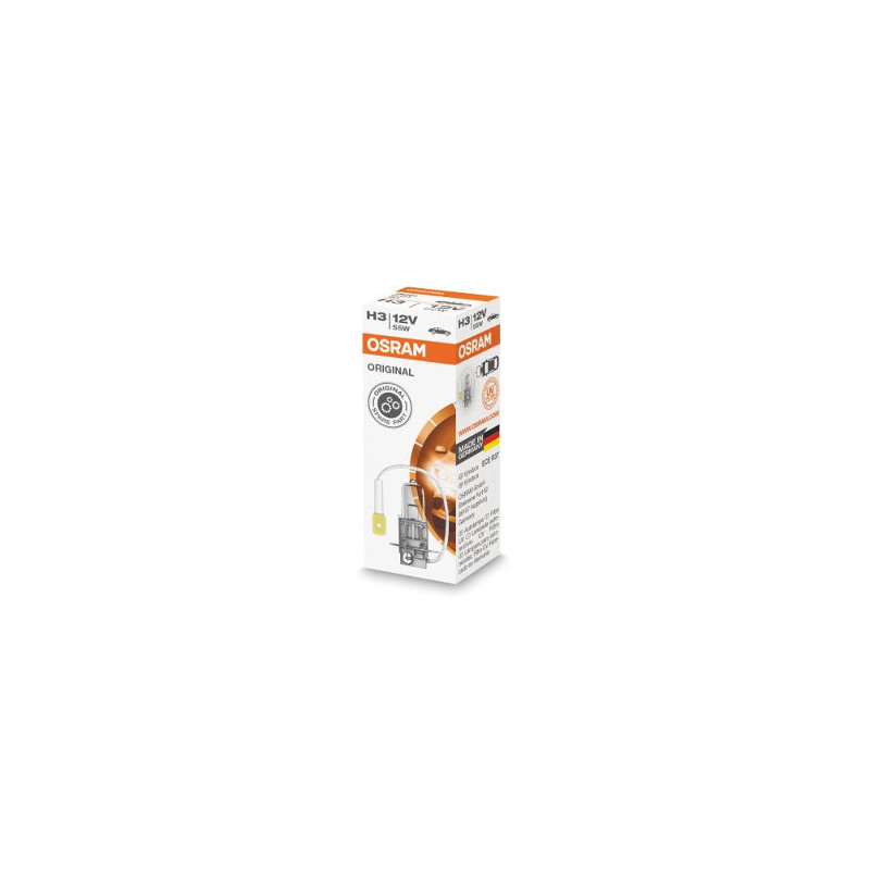 OSRAM Automobilinė lemputė H3 55W 12V PK22S 1vnt