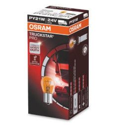 OSRAM Automobilinė lemputė 21W 24V BAU 15S (geltona) 1vnt
