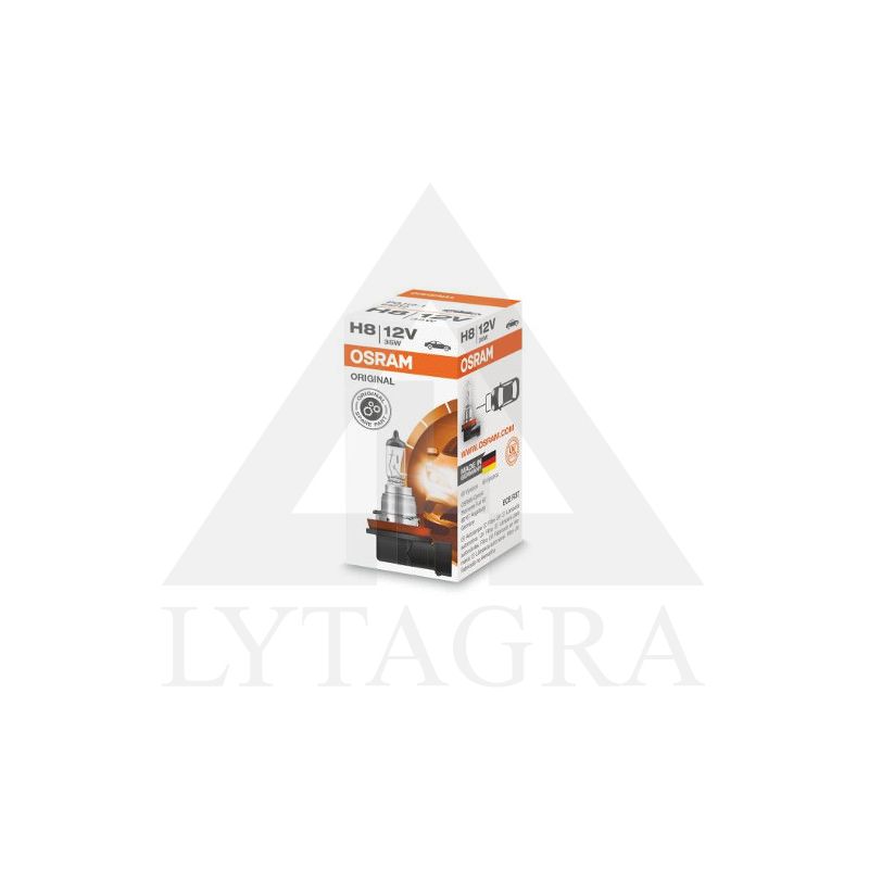 OSRAM Automobilinė lemputė H8 35W 12V PGJ19-1 1vnt