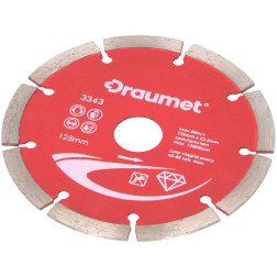 Deimantinis diskas segmentinis Draumet 3343 / D203-06, 125mm