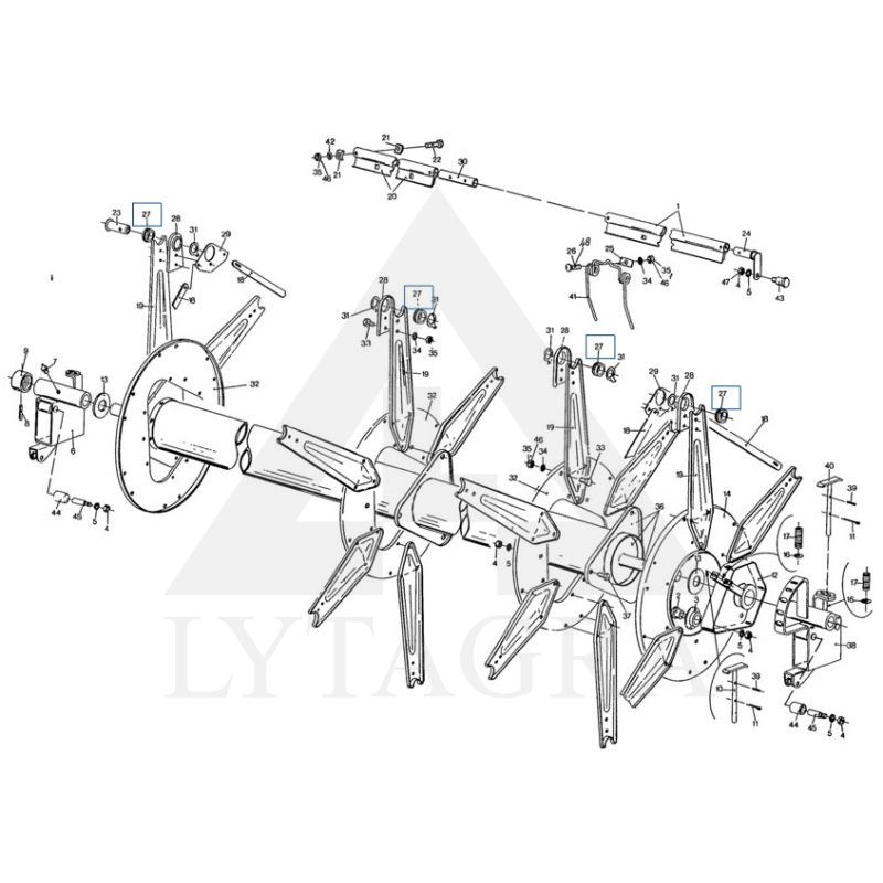 Lenktuvų spyruoklė NEW HOLLAND 80334016