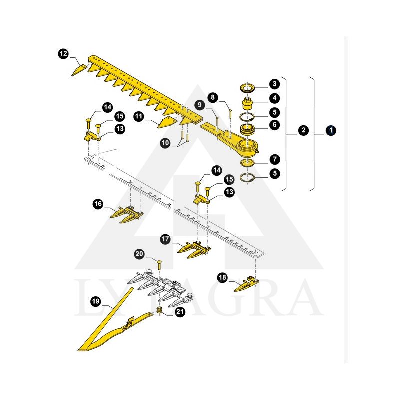 80754066 DALGIS KOMP. 6.1M NEW HOLLAND