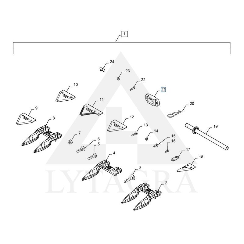 Laikiklis pirštui NEW HOLLAND 87620690